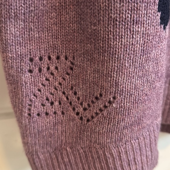 ZADIG & VOLTAIRE Markus flashlights purple and navy small NWOT - Picture 4 of 9